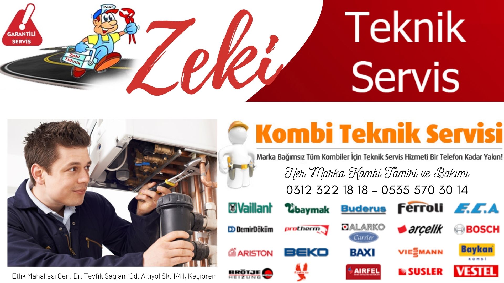 Etlik Kombi Bakım Servisi