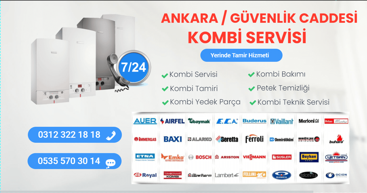 güvenlik caddesi kombi servisi