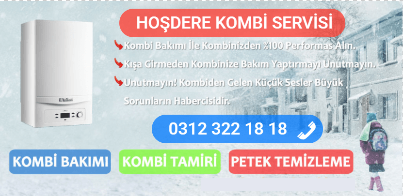 hoşdere kombi bakımı