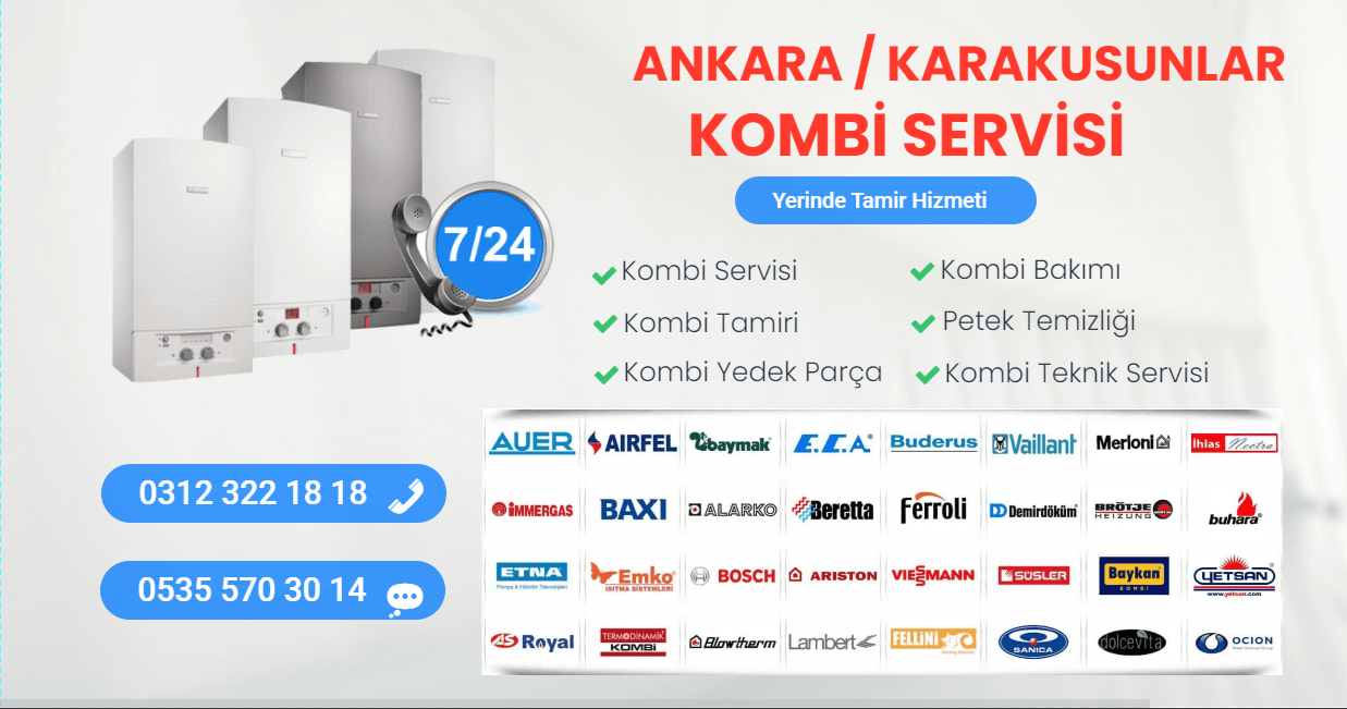 karakusunlar kombi servisi