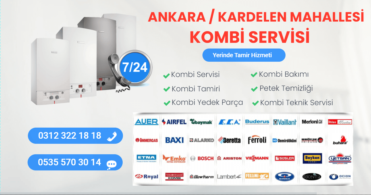 kardelen mahallesi kombi servisi