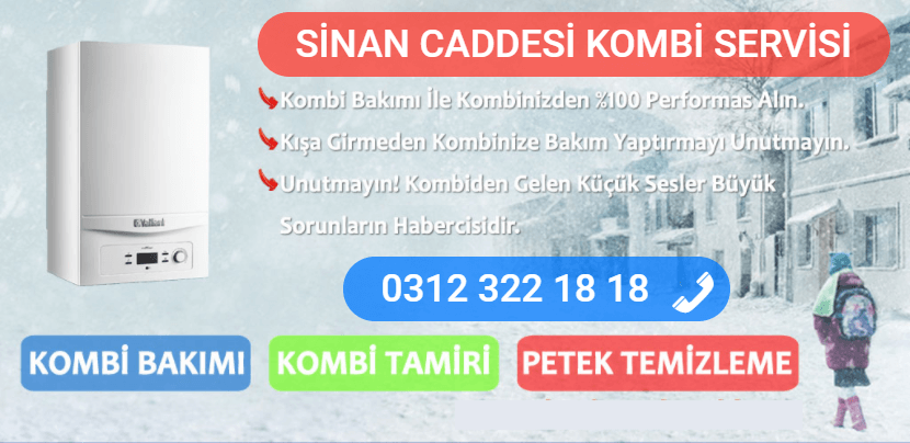 sinan caddesi kombi bakımı