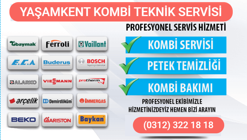 yaşamkent kombi tamiri