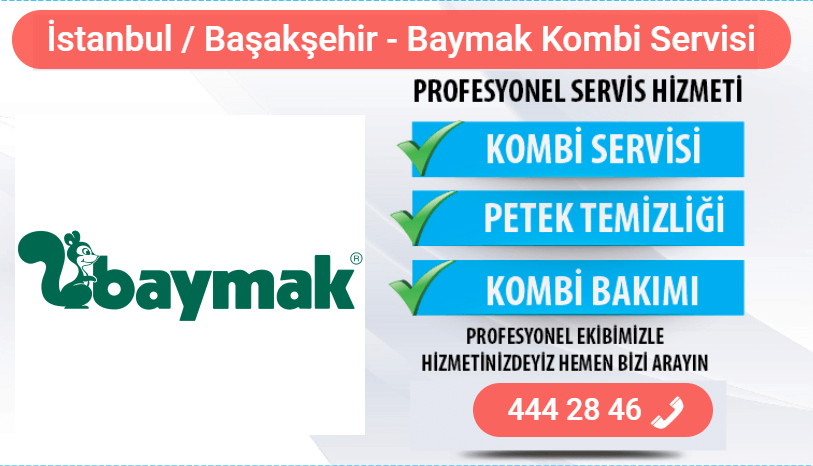 başakşehir baymak kombi bakımı