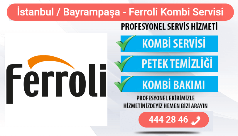 bayrampaşa ferroli kombi bakımı