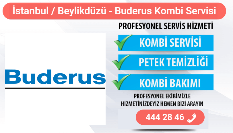 beylikdüzü buderus kombi bakımı