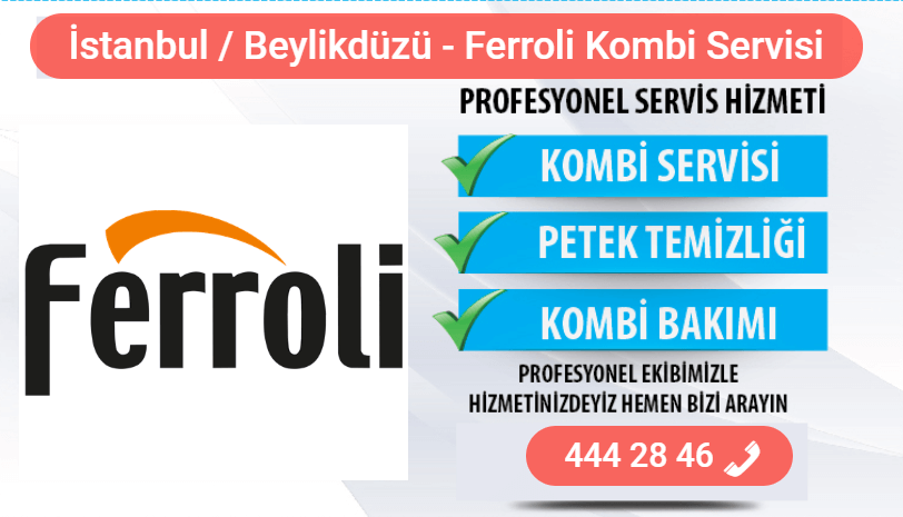 beylikdüzü ferroli kombi bakımı
