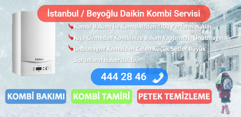beyoğlu daikin kombi tamiri