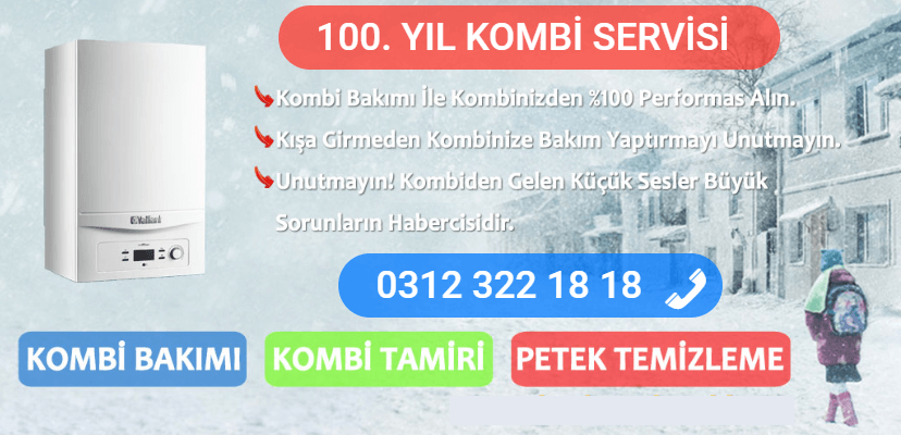 100. yıl kombi bakımı