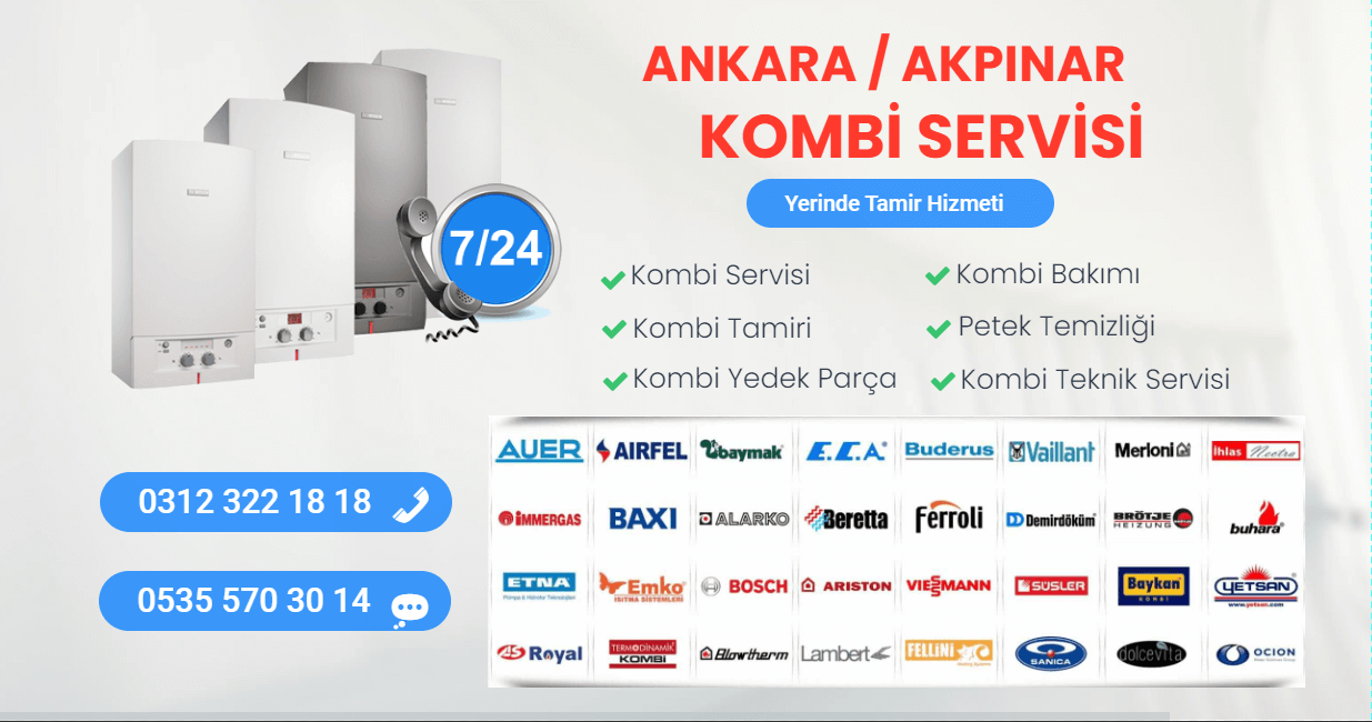 akpınar kombi servisi