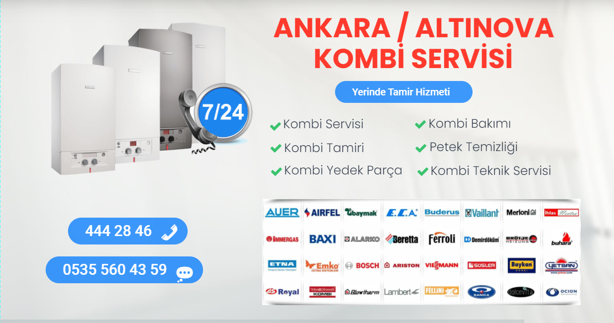 altınova kombi servisi