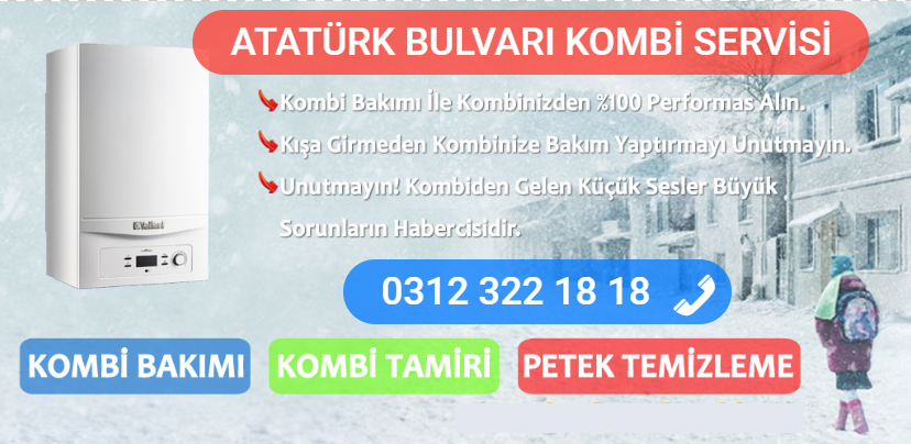 atatürk bulvarı kombi bakımı