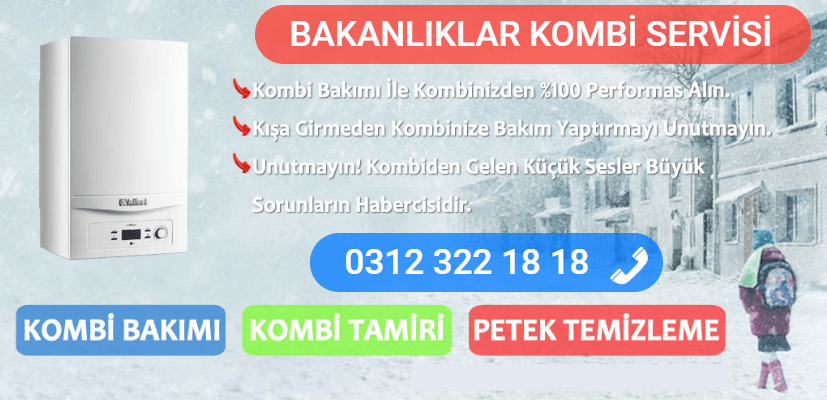 bakanlıklar kombi bakımı
