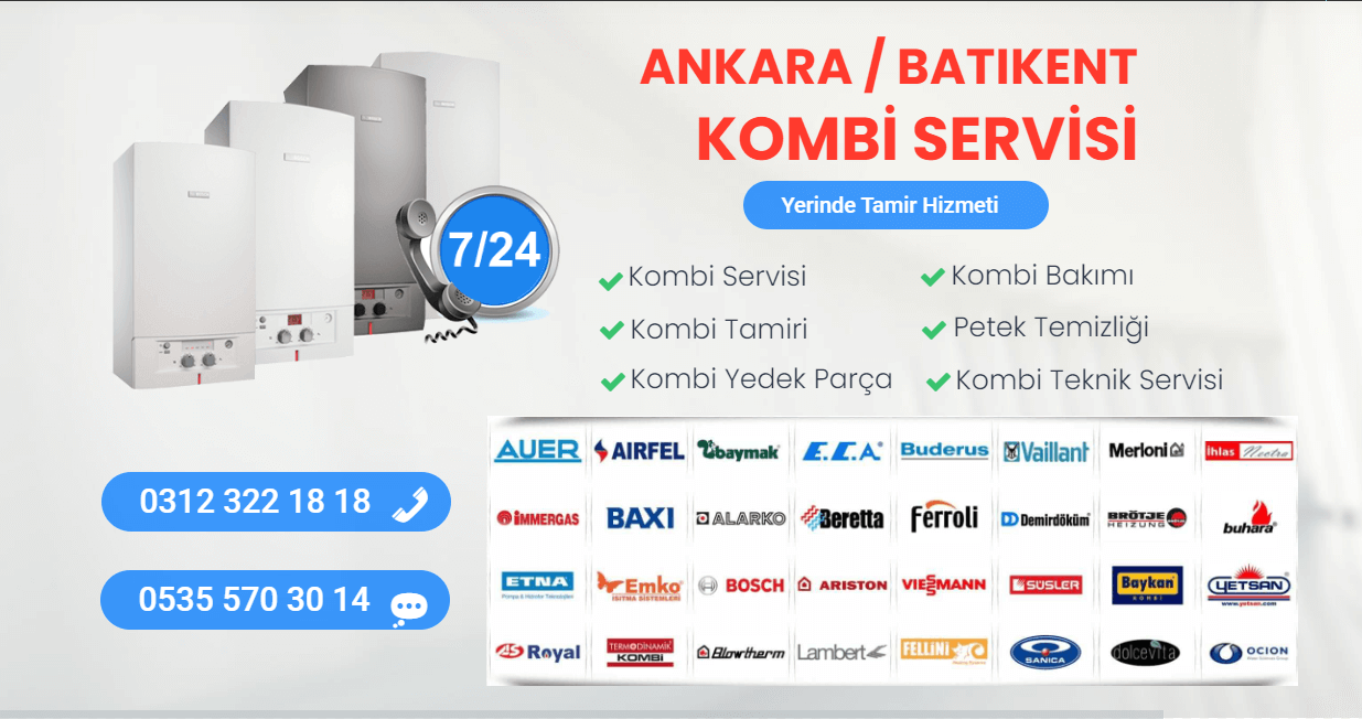 batıkent kombi servisi