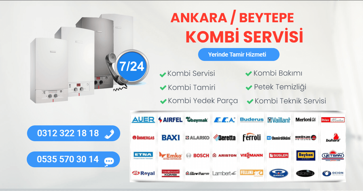 beytepe kombi servisi