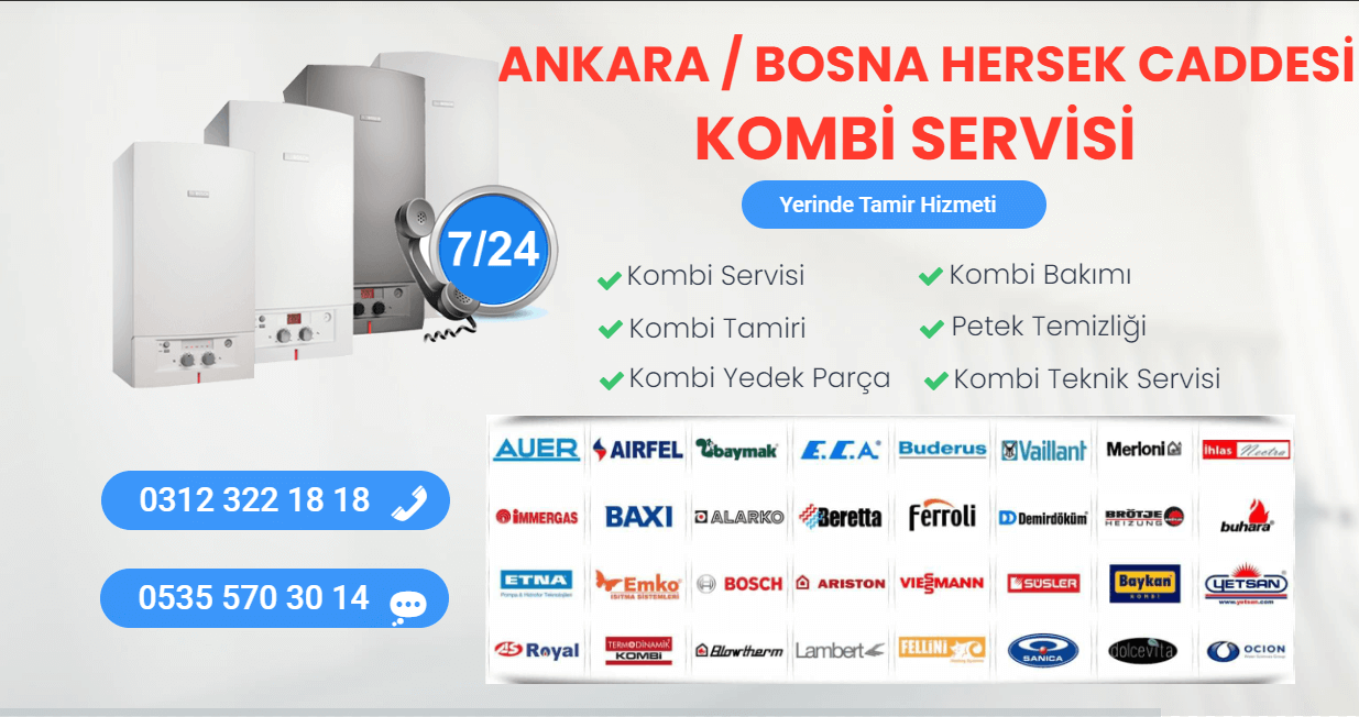 Bosna Hersek Caddesi Kombi Servisi