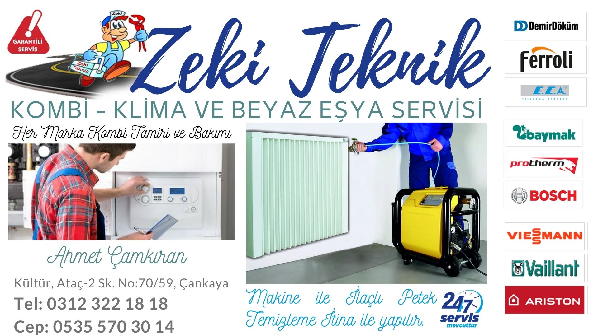 Çankaya Kombi Teknik Servisi