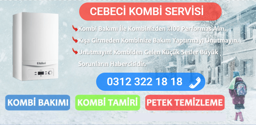 cebeci kombi bakımı