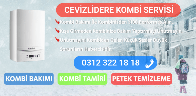 cevizlidere kombi bakımı