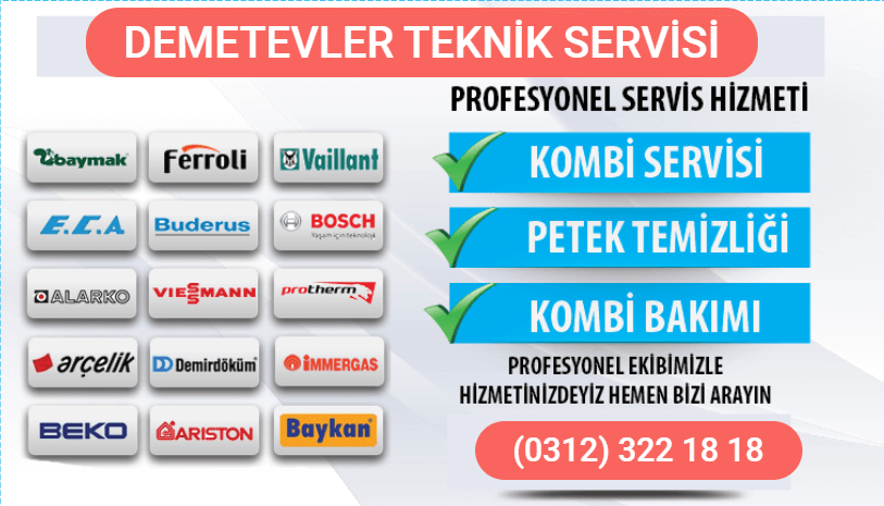 Demetevler Kombi Tamiri