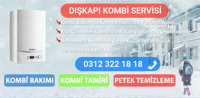 dışkapı kombi bakımı
