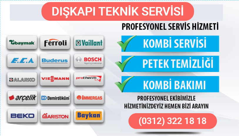 dışkapı kombi tamiri