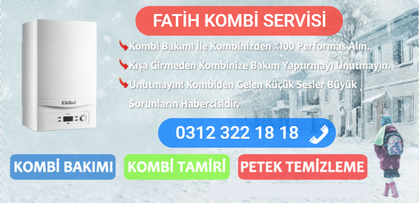 fatih kombi bakımı