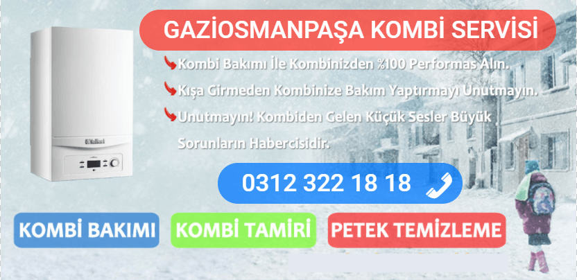 gaziosmanpaşa kombi bakımı