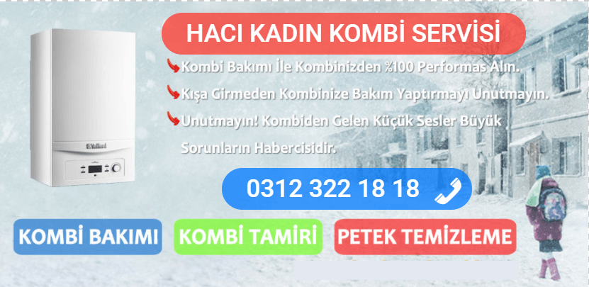 hacı kadın kombi bakımı