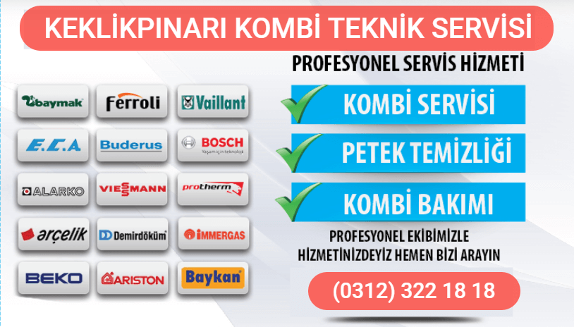 keklikpınarı kombi tamiri