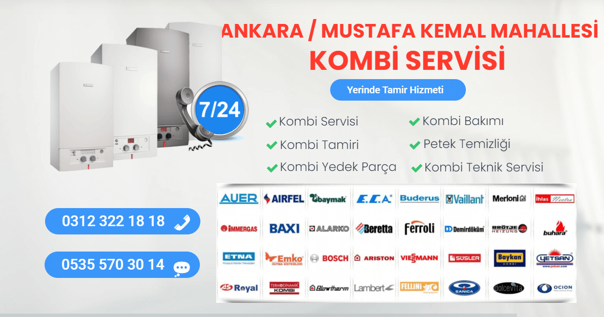 mustafa kemal mahallesi kombi servisi