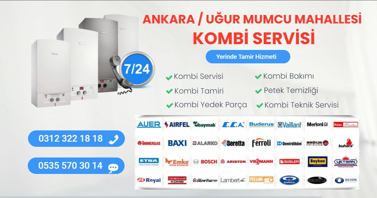 uğur mumcu mahallesi kombi servisi