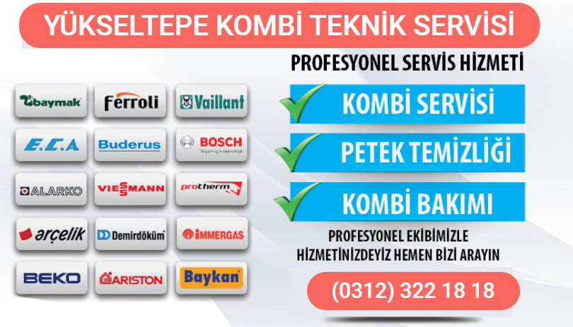 yükseltepe kombi tamiri