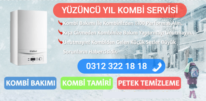 yüzüncü yıl kombi bakımı