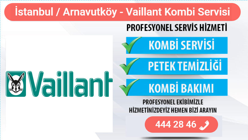 arnavutköy vaillant kombi bakımı