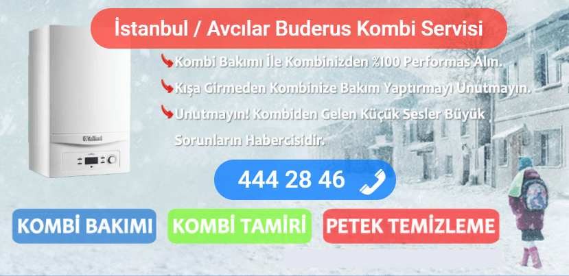 avcılar buderus kombi tamiri