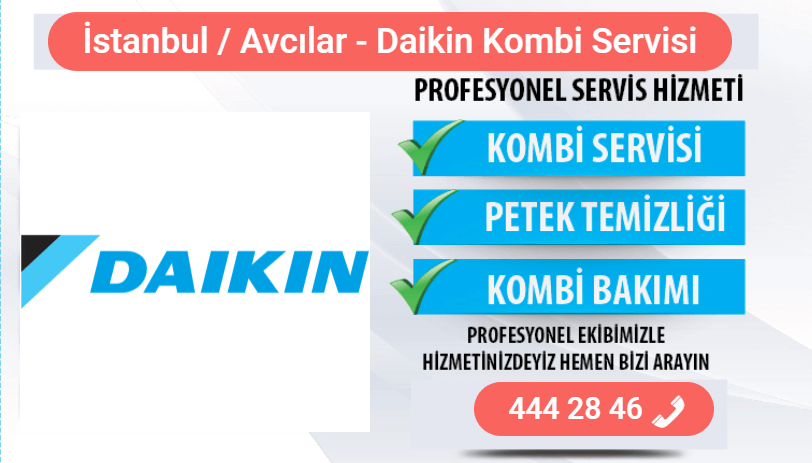 avcılar daikin kombi bakımı