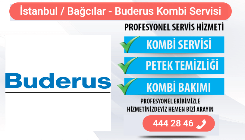 bağcılar buderus kombi bakımı