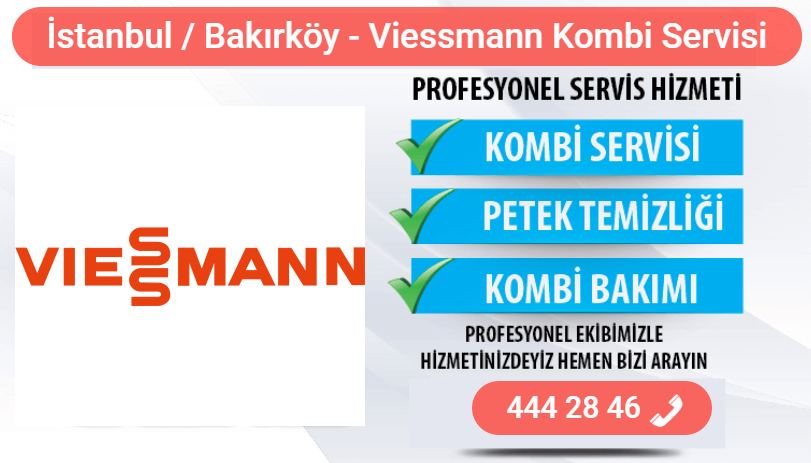 bakırköy viessmann kombi bakımı