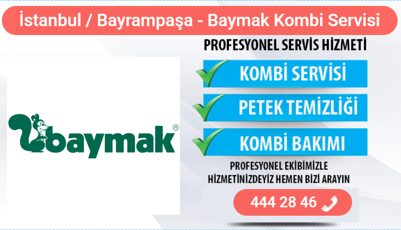 bayrampaşa baymak kombi bakımı