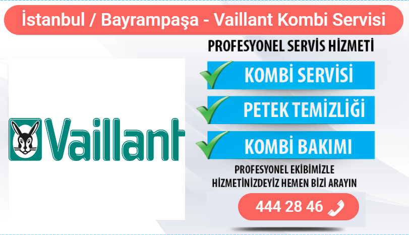 bayrampaşa vaillant kombi bakımı