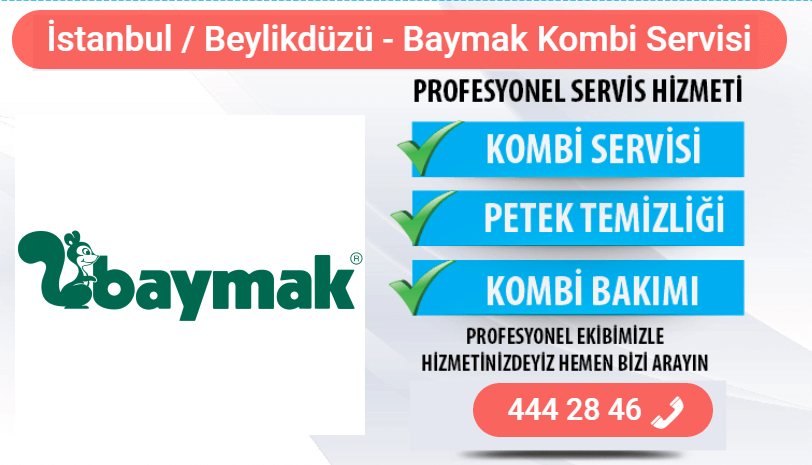 beylikdüzü baymak kombi bakımı