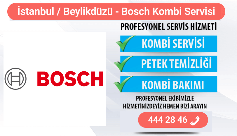 beylikdüzü bosch kombi bakımı