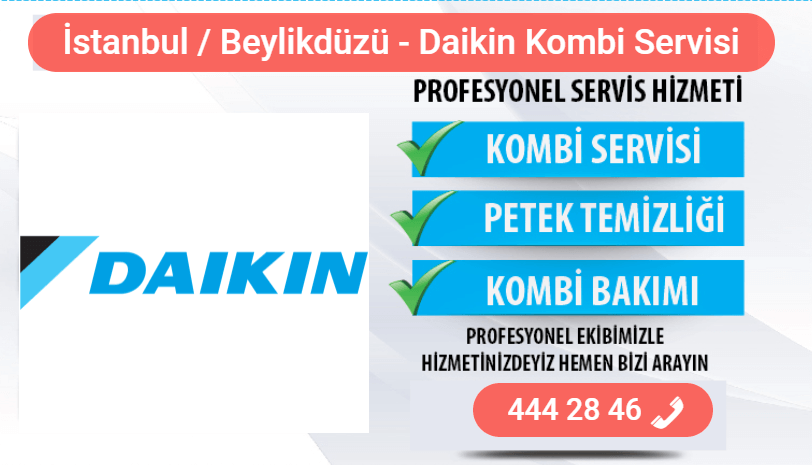 beylikdüzü daikin kombi bakımı