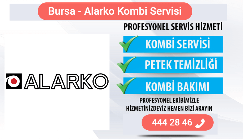 bursa alarko kombi bakımı