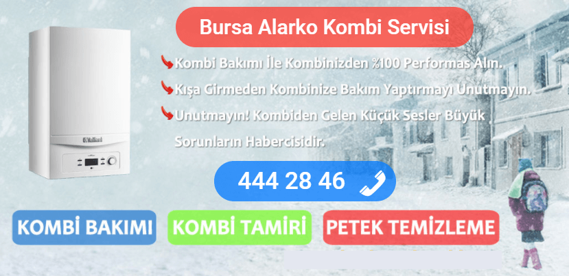 bursa alarko kombi tamiri