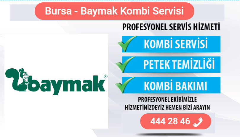 bursa baymak kombi bakımı