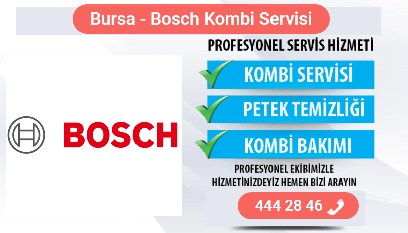bursa bosch kombi bakımı