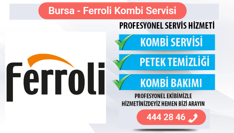bursa ferroli kombi bakımı