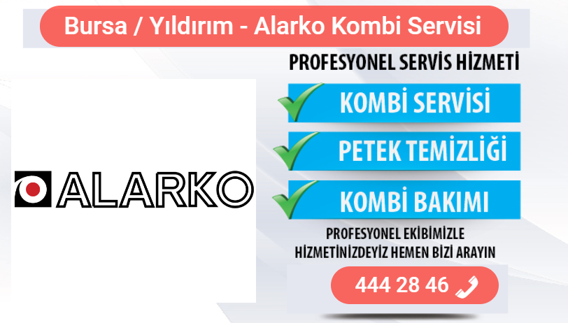 bursa yıldırım alarko kombi bakımı